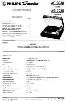 Philips - AG-2030-Service-Manual 